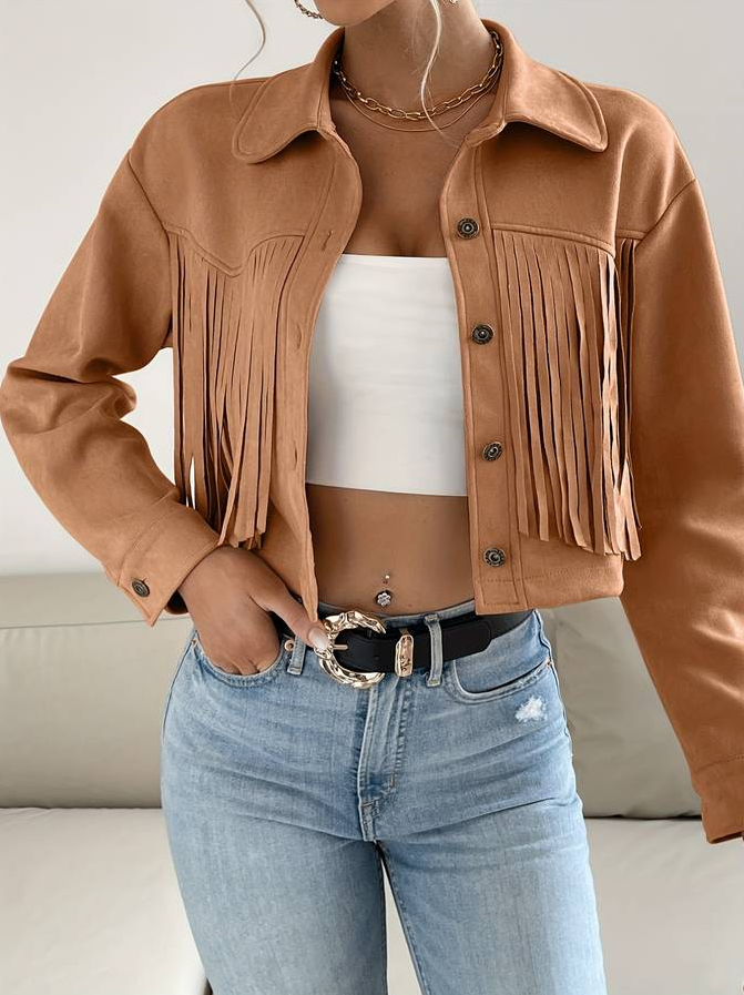 Maayke - bohemien kort jasje voor dames