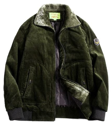 Brovade | stijlvolle winter corduroy jas voor heren