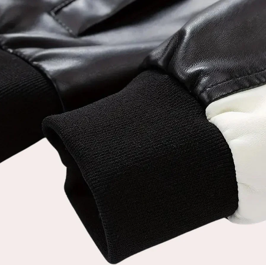 Moderne jas met rits voor heren