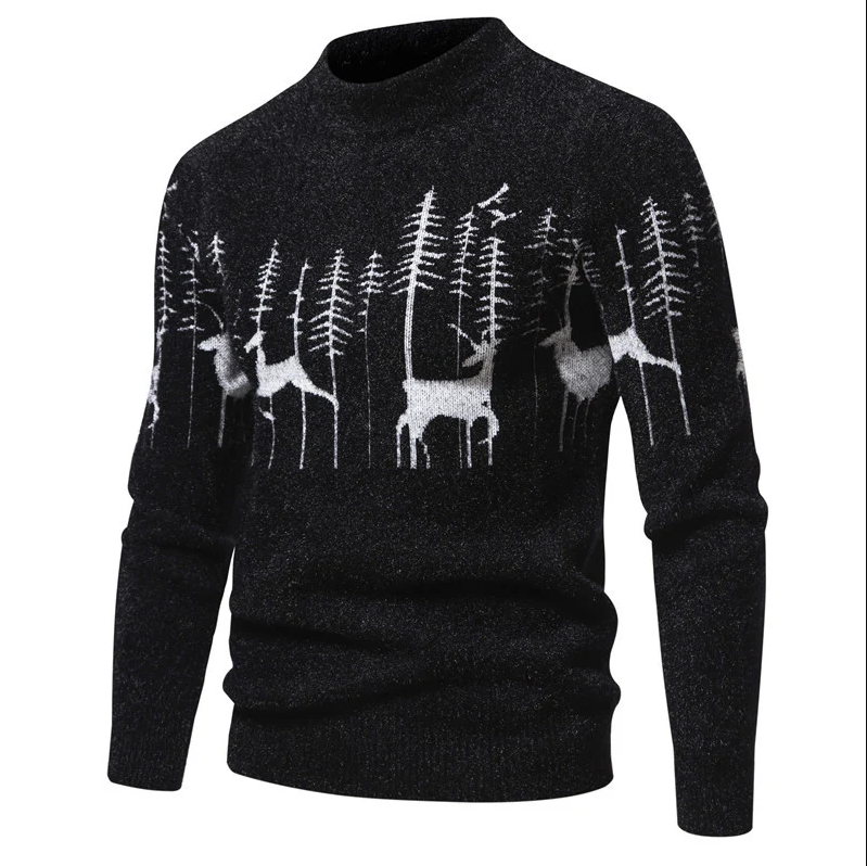 Premium herentrui in kerstlook