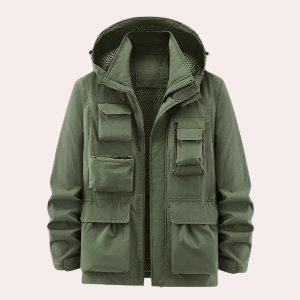 Lichtgewicht en sneldrogend herenjack