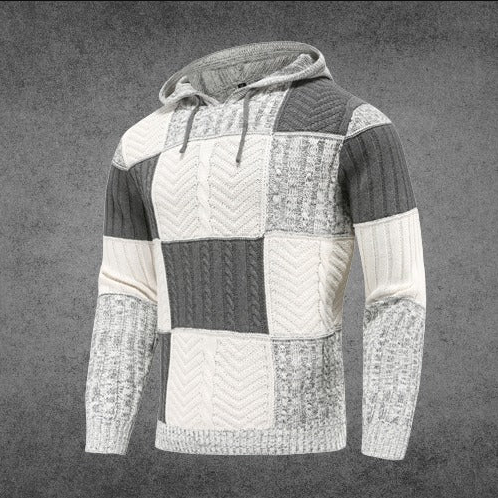Leif | moderne wollen hoodie voor heren