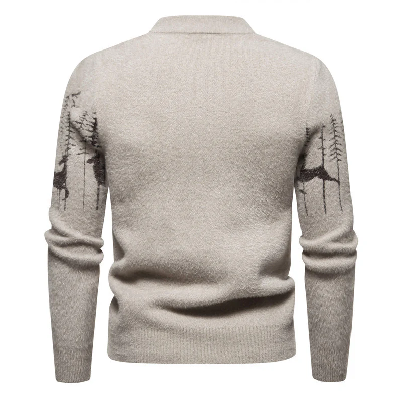 Premium herentrui in kerstlook