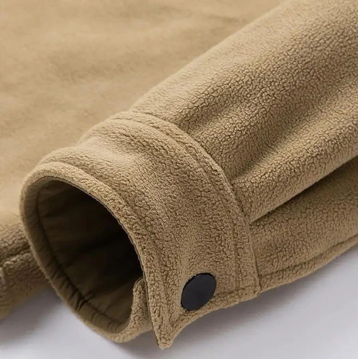 Valento - suède fleece gevoerde jas