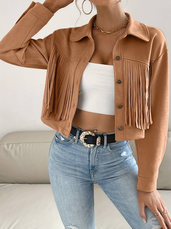 Maayke - bohemien kort jasje voor dames