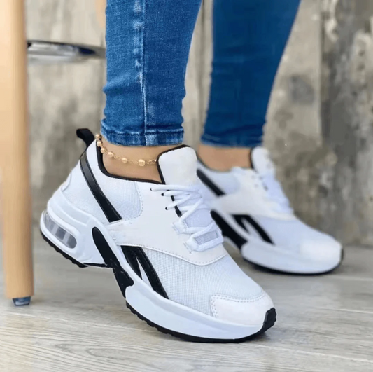 Vrijetijdssneakers voor dames, comfortabel, modern