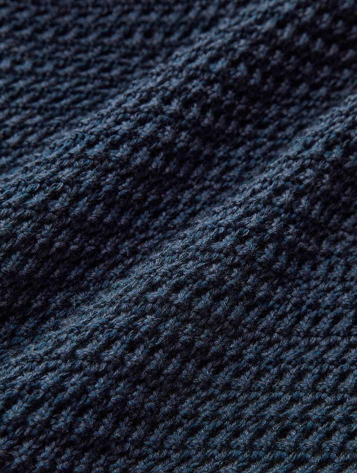 Sienna | asymmetrisch gebreid ontwerp met een nauwsluitende damestop