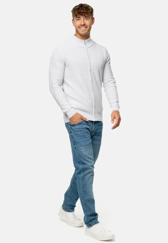 Tobias | stijlvolle comfortabele herentrui met ritssluiting