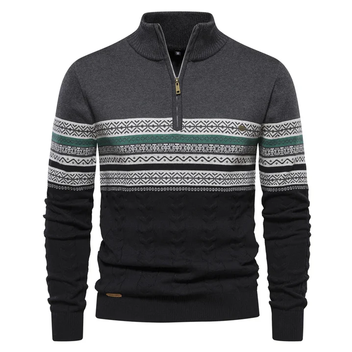 Roezeva | hoogwaardige trui met retro-patroon