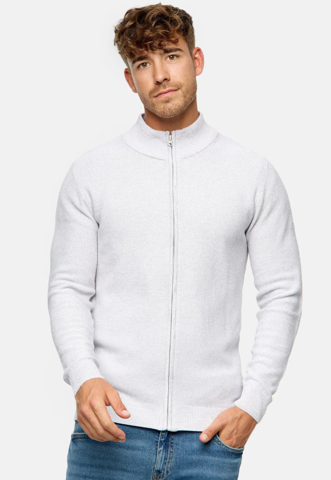 Tobias | stijlvolle comfortabele herentrui met ritssluiting