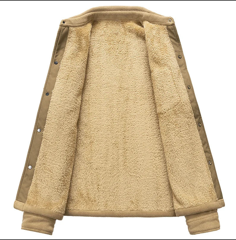 Valento - suède fleece gevoerde jas