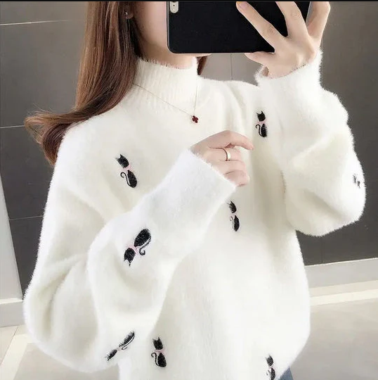 Mariana | zachte pluizige coltrui voor dames