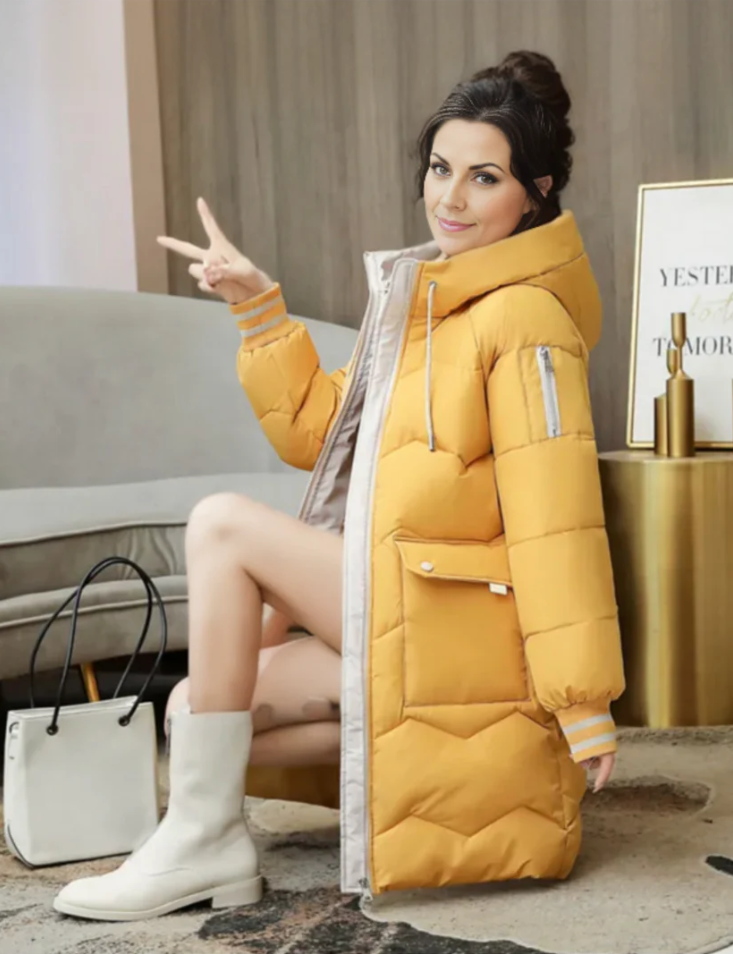 Alessia | gezellige winter gevoerde parka damesjas