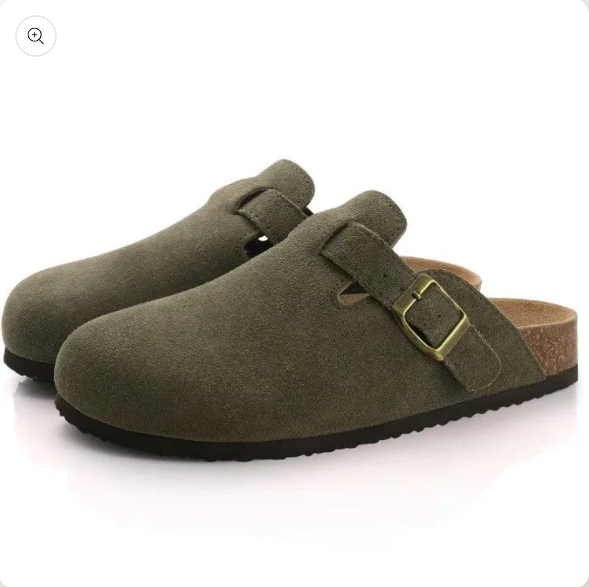 Premium unisex leren Boston-sandalen - stijl en kwaliteit in één