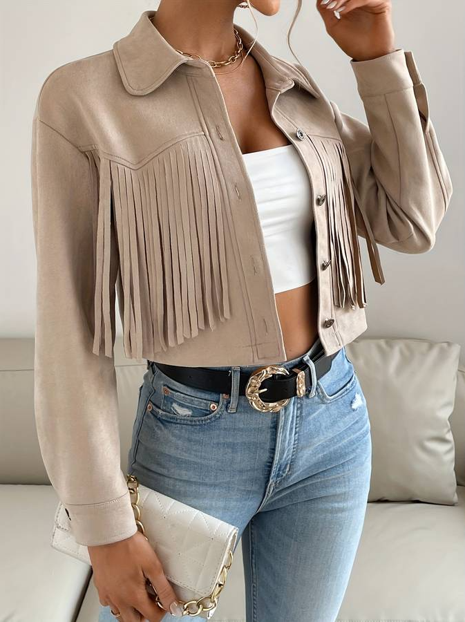 Maayke - bohemien kort jasje voor dames