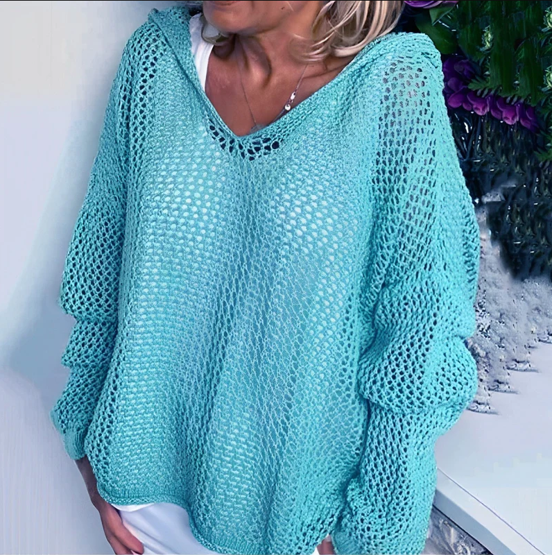 Melissa - comfortabele gebreide hoodie