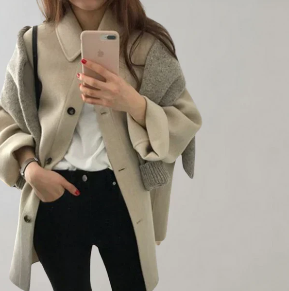 Coraline | tijdloos elegant gesneden damesjas