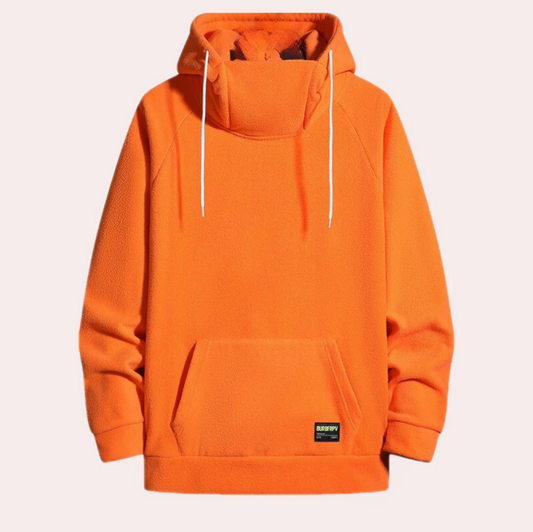 Warme grote maten hoodie voor heren