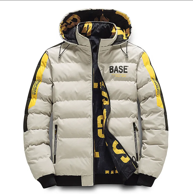 Warme donzen winterjas voor heren