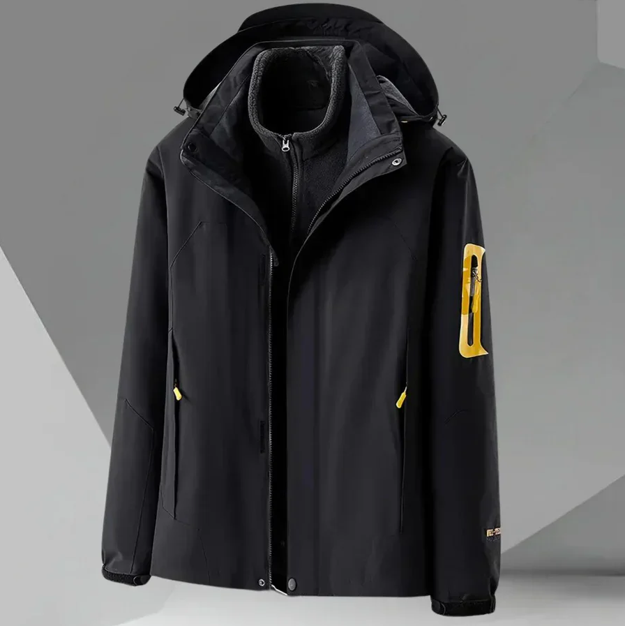 Herenwindjack van hoge kwaliteit met capuchon