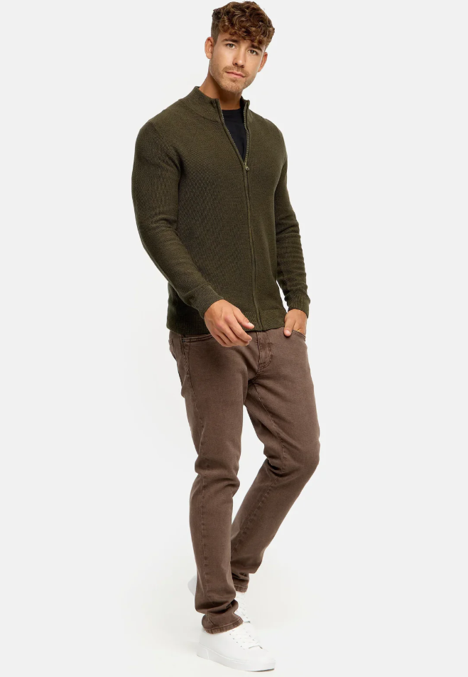 Tobias | stijlvolle comfortabele herentrui met ritssluiting