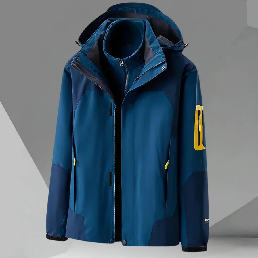 Herenwindjack van hoge kwaliteit met capuchon