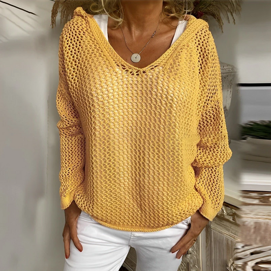 Melissa - comfortabele gebreide hoodie