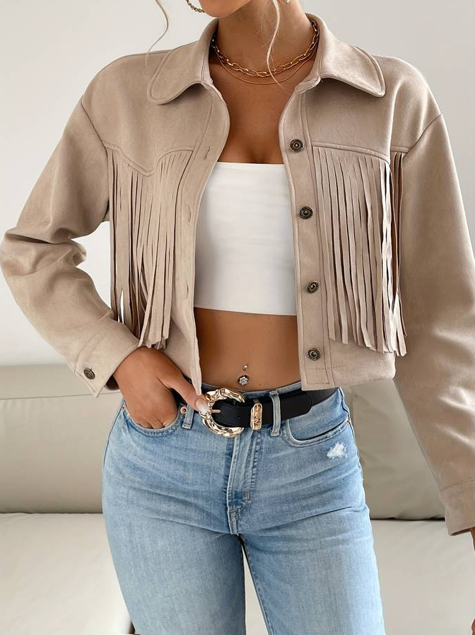 Maayke - bohemien kort jasje voor dames