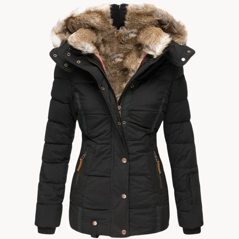 Lavinia | stijlvolle gewatteerde beschermende dameswinterjas