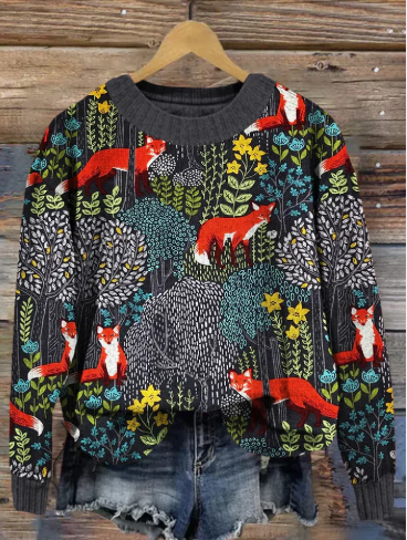 Karina - gezellige vintage trui