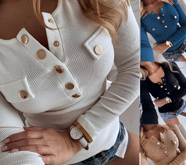 Christel | stijlvolle en comfortabele blouse met lange mouwen