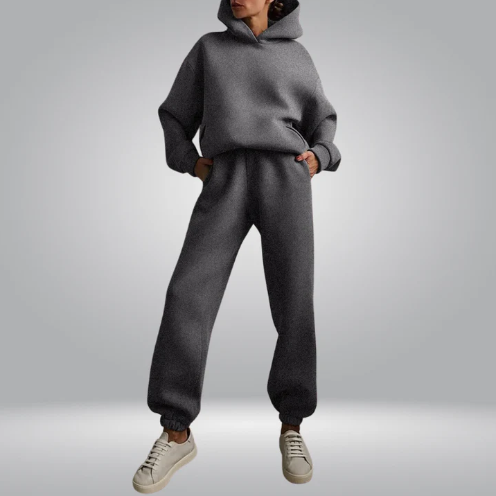 Josephine trainingspak | casual 2-delige hoodie- en joggingbroekset voor dames