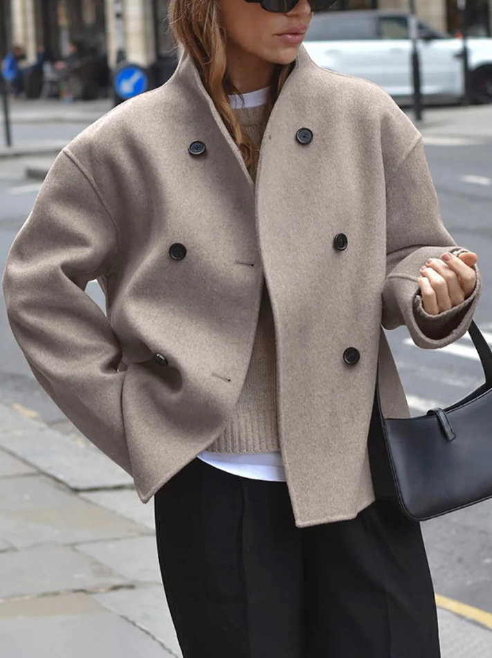 Lisa | trendy oversized pasvorm damenmantel