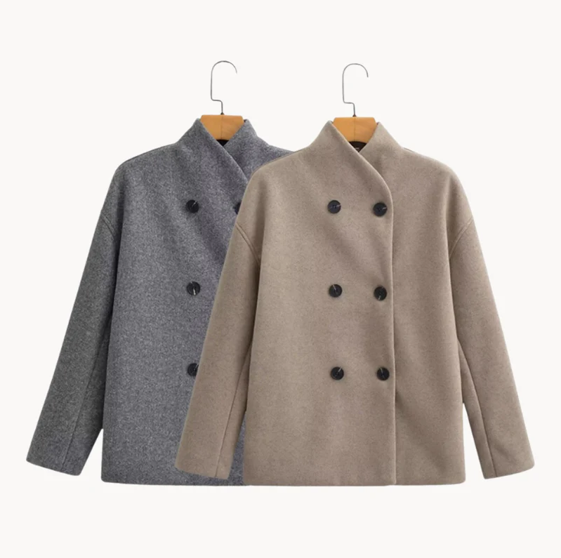 Lisa | trendy oversized pasvorm damenmantel