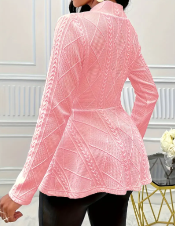 Savannah - elegante gebreide blazer