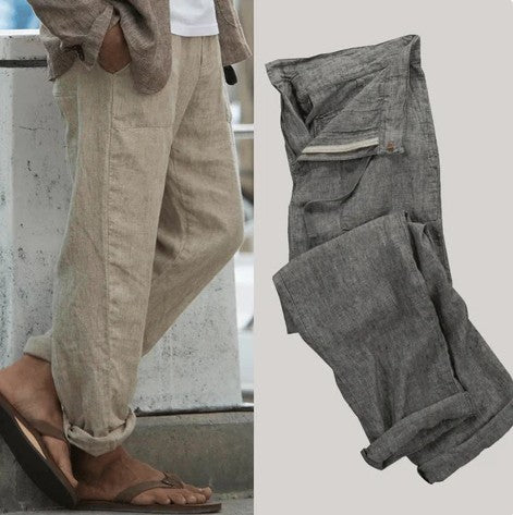 Jaxen - stijlvolle linnen broek voor heren