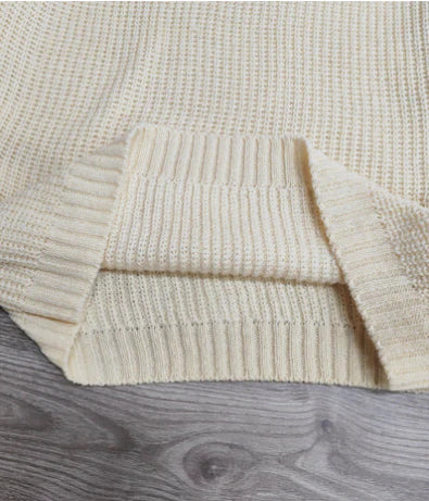 Madeline - comfortabele wintergebreide jurk