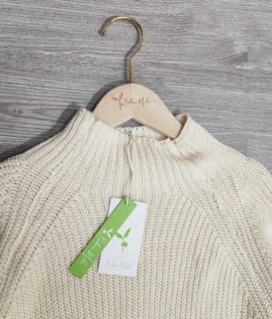 Madeline - comfortabele wintergebreide jurk