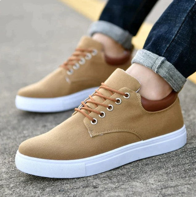 Michel - comfortabele, chique herensneakers