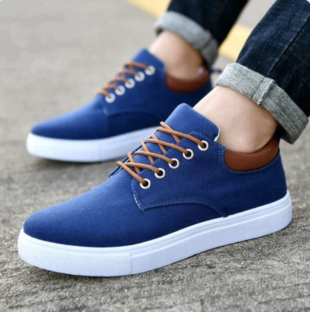 Michel - comfortabele, chique herensneakers