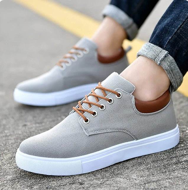 Michel - comfortabele, chique herensneakers