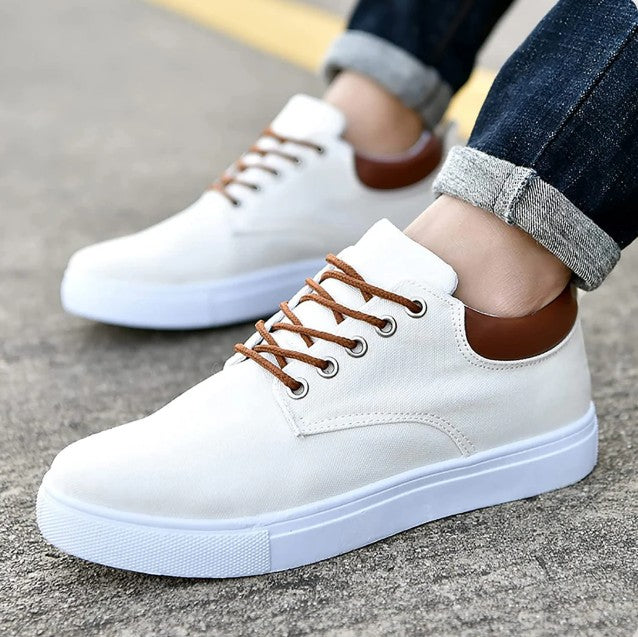 Michel - comfortabele, chique herensneakers