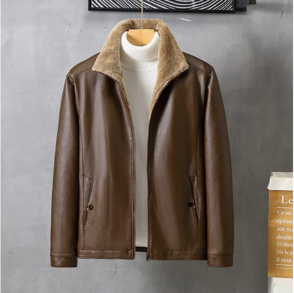 Tino - vintage leren herenjack