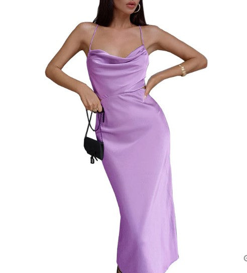 Ava – zwarte cocktailjurk met kant