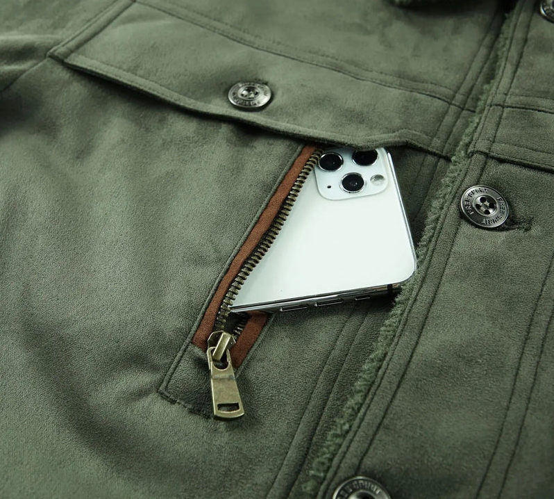 Barun - vrijetijdsjack met fluwelen voering