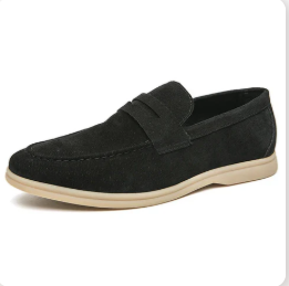 Modieuze luxe herenloafersschoenen - Bram
