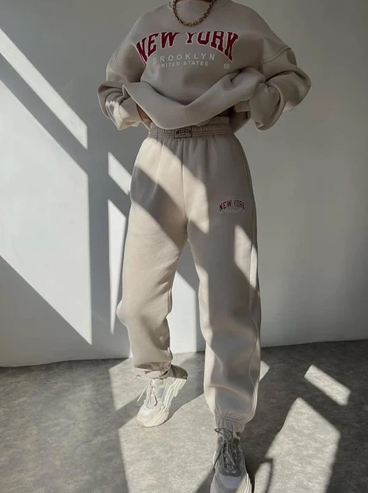 Liora - plus size tweedelige set newyork