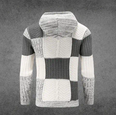 Leif | moderne wollen hoodie voor heren