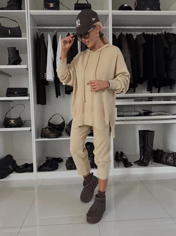 Brigida | casual, comfortabel vormgegeven tweedelige set voor dames