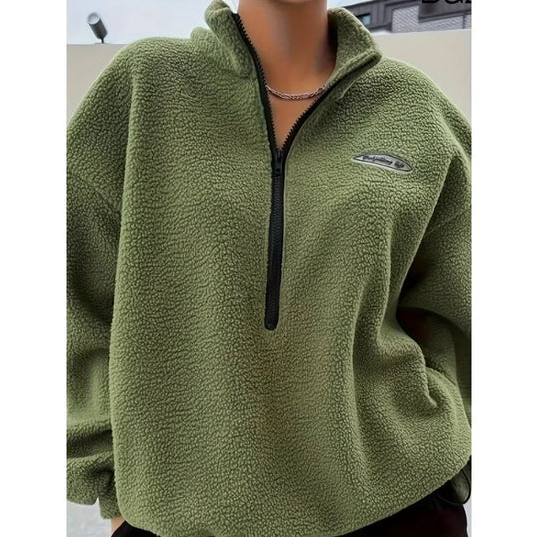 Walburga | veelzijdige damestrui met rits